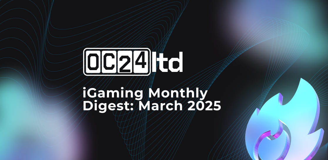New monthly OC24 LTD column - news from the iGaming industry New monthly OC24 LTD column - news from the iGaming industry
