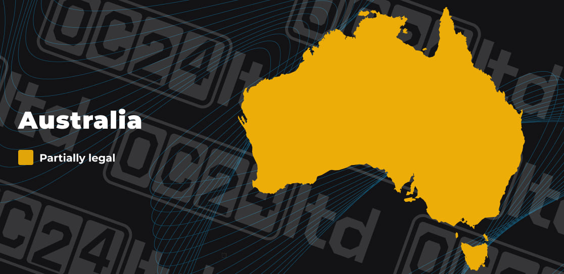 Australia gambling regulation map Australia gambling regulation map