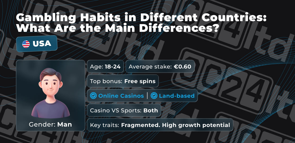 Portrait of a gambler - USA